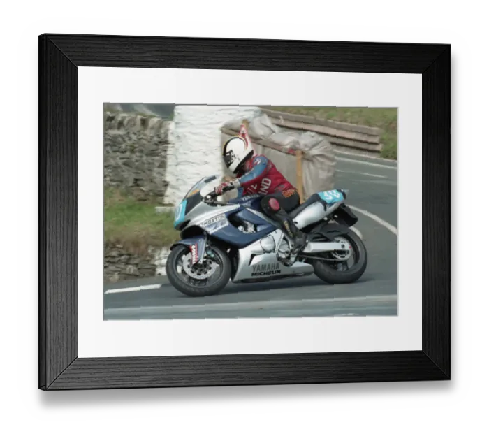 Framed Print : Nigel Nottingham (Yamaha) 1996 Junior Manx Grand Prix Framed Print : Nigel Nottingham (Yamaha) 1996 Junior Manx Grand Prix