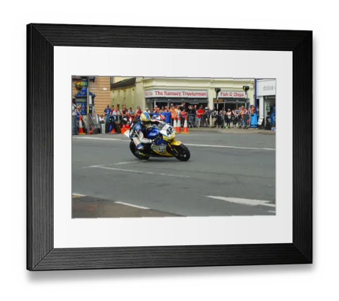 Framed Print : Brian McCormack (Honda) 2016 Senior TT Framed Print : Brian McCormack (Honda) 2016 Senior TT