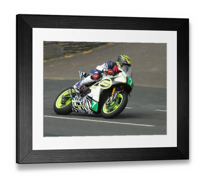 Framed Print : Gary Johnson (WK Bikes) 2016 Lightweight TT Framed Print : Gary Johnson (WK Bikes) 2016 Lightweight TT