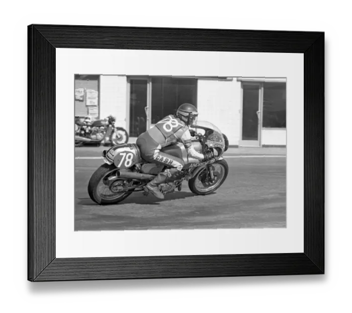 Framed Print : Doug Cash (Ducati) 1975 Production TT Framed Print : Doug Cash (Ducati) 1975 Production TT