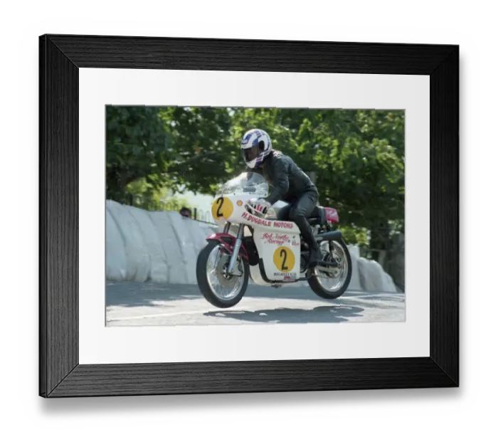 Framed Print : Andy Dugdale (Seeley) 1991 Senior Classic Manx Grand Prix Framed Print : Andy Dugdale (Seeley) 1991 Senior Classic Manx Grand Prix