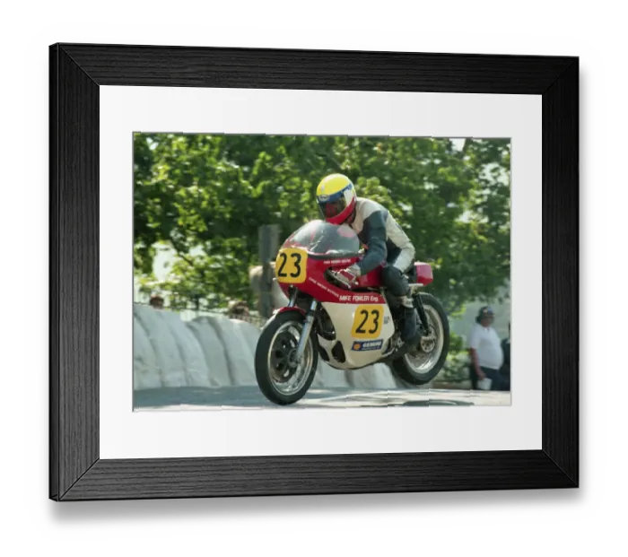 Framed Print : Bob Price (BSA) 1991 Senior Classic Manx Grand Prix Framed Print : Bob Price (BSA) 1991 Senior Classic Manx Grand Prix