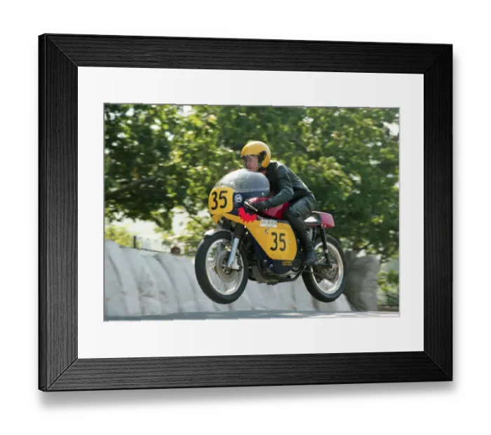 Framed Print : John Goodall (Matchless) 1991 Senior Classic Manx Grand Prix Framed Print : John Goodall (Matchless) 1991 Senior Classic Manx Grand Prix