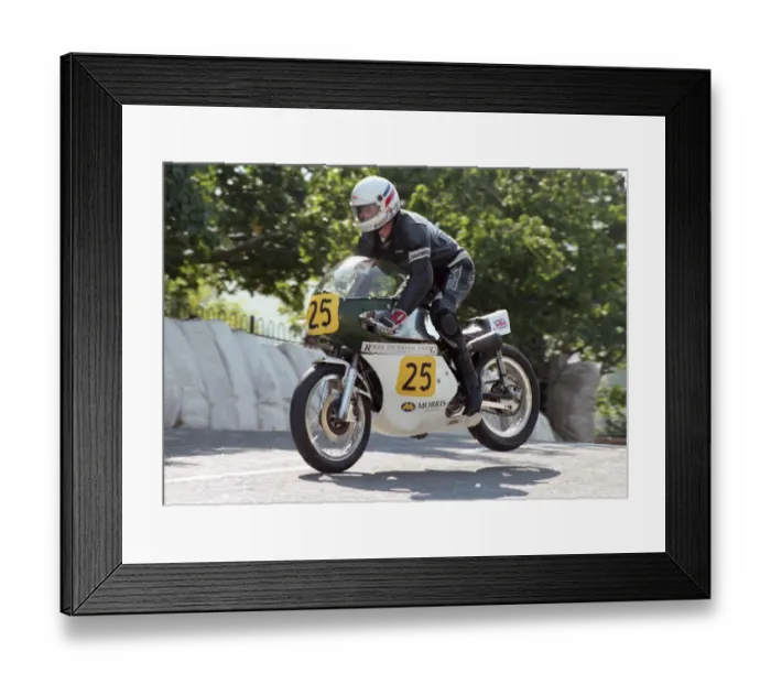 Framed Print : Richard Cutts (Seeley Matchless) 1991 Senior Classic Manx Grand Prix Framed Print : Richard Cutts (Seeley Matchless) 1991 Senior Classic Manx Grand Prix