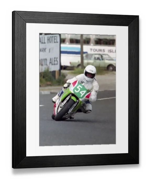 Framed Print : Bob Price (Kawasaki) 1991 Lightweight Manx Grand Prix Framed Print : Bob Price (Kawasaki) 1991 Lightweight Manx Grand Prix