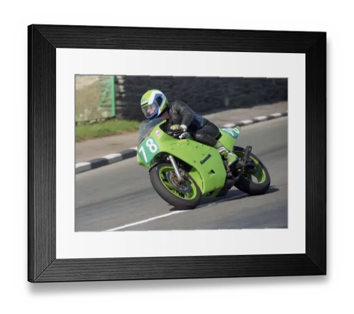 Framed Print : Keith Rose (Kawasaki) 1996 Lightweight Manx Grand Prix Framed Print : Keith Rose (Kawasaki) 1996 Lightweight Manx Grand Prix