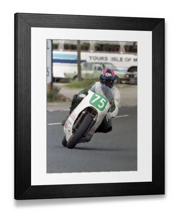 Framed Print : Pete Turnbull (Rotax) 1991 Lightweight Manx Grand Prix Framed Print : Pete Turnbull (Rotax) 1991 Lightweight Manx Grand Prix