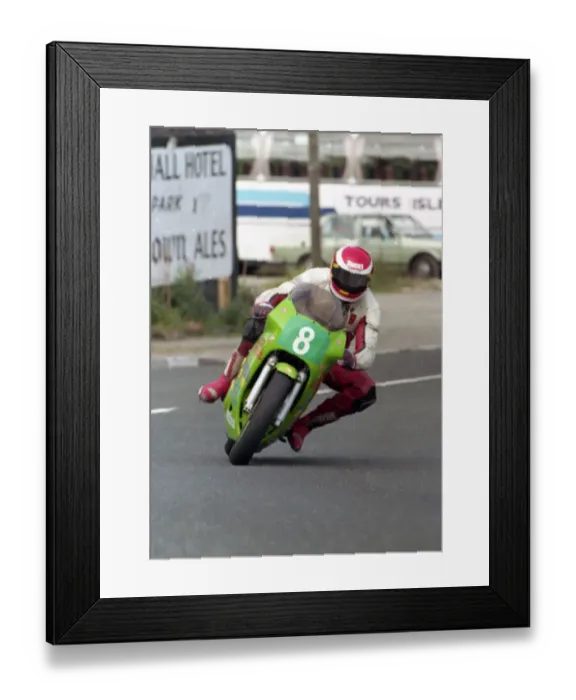 Framed Print : Karl Bell (Kawasaki) 1991 Lightweight Manx Grand Prix Framed Print : Karl Bell (Kawasaki) 1991 Lightweight Manx Grand Prix