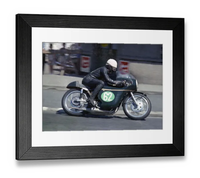 Framed Print : John Shacklady (Yamaha) 1968 Lightweight TT Framed Print : John Shacklady (Yamaha) 1968 Lightweight TT