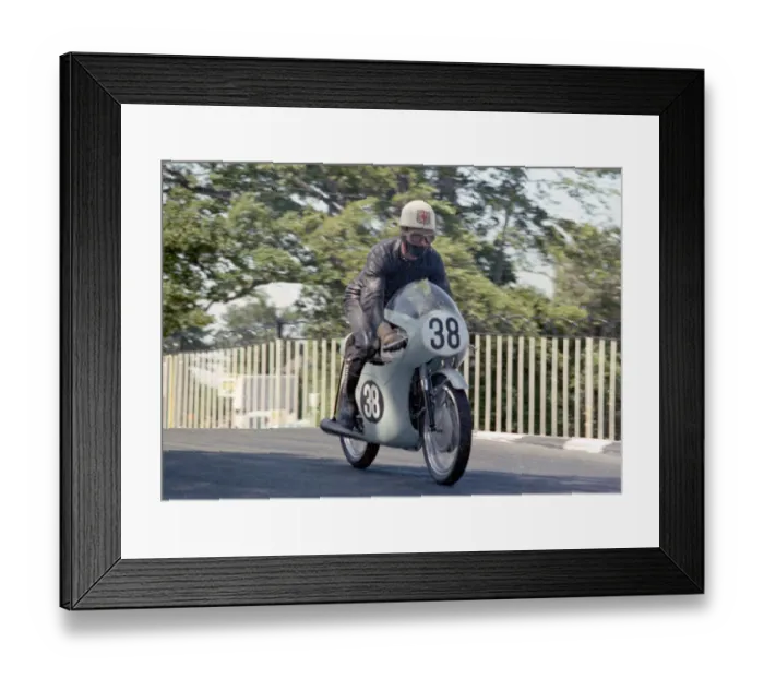 Framed Print : Rex Evans (Honda) 1965 Ultra Lightweight TT Framed Print : Rex Evans (Honda) 1965 Ultra Lightweight TT