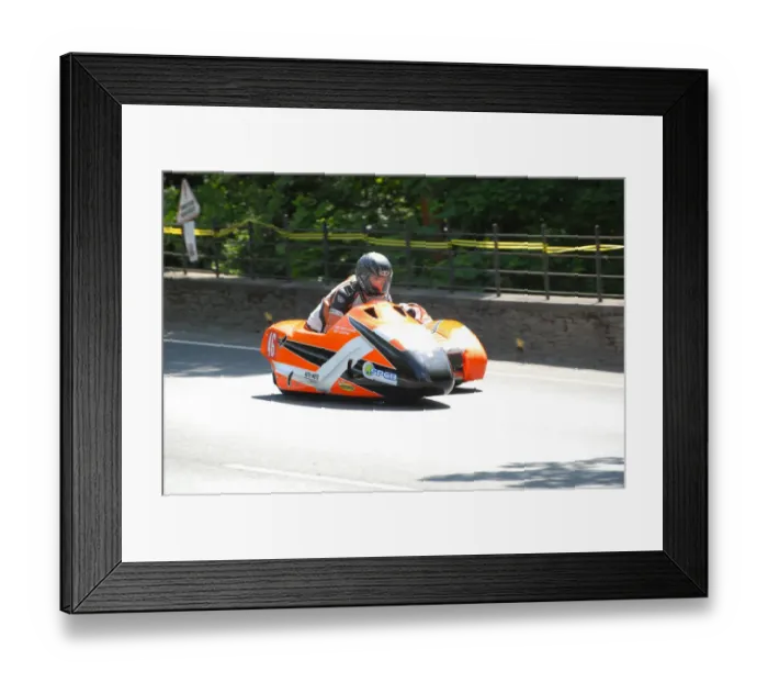 Framed Print : Jean-Claude Huet & Johnathan Huet (LCR Honda) 2008 Sidecar TT Framed Print : Jean-Claude Huet & Johnathan Huet (LCR Honda) 2008 Sidecar TT