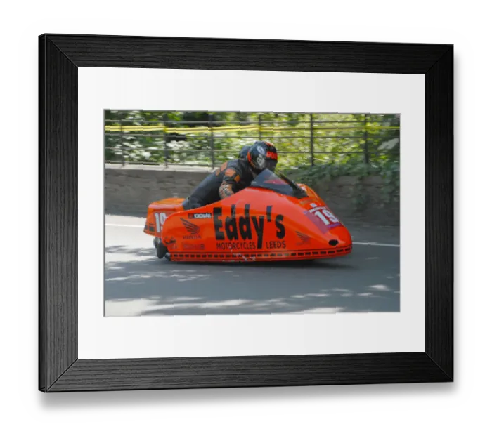 Framed Print : Douglas Wright & Stuart Bond (LCR Honda) 2008 Sidecar TT Framed Print : Douglas Wright & Stuart Bond (LCR Honda) 2008 Sidecar TT