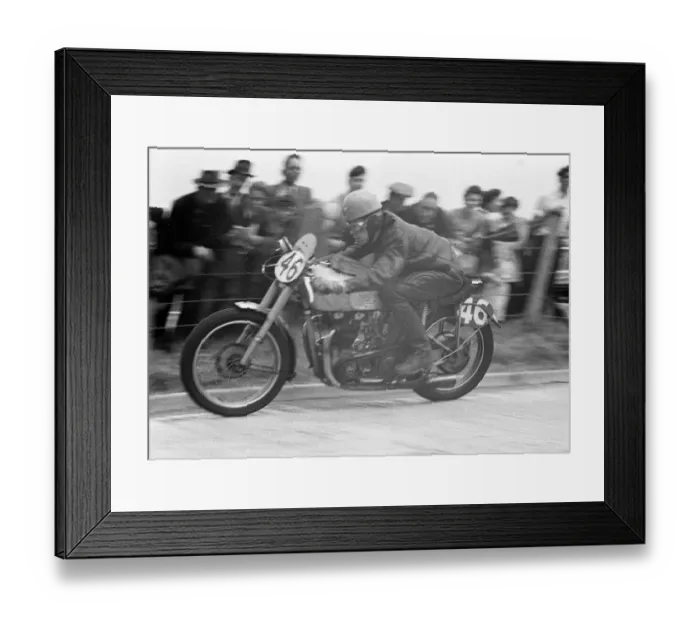 Framed Print : J O Kerrigan (Triumph) 1952 Senior Ulster Grand Prix Framed Print : J O Kerrigan (Triumph) 1952 Senior Ulster Grand Prix