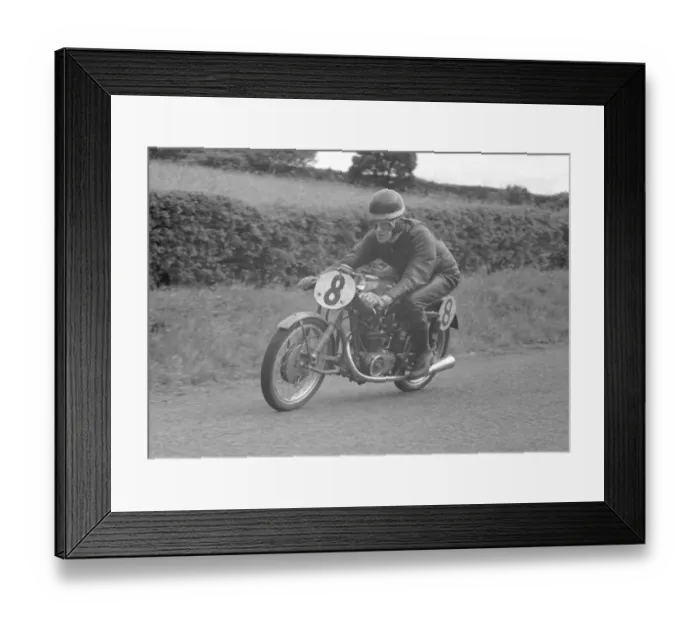 Framed Print : Fron Purslow (MV) 1954 Ultra Light Ulster Grand Prix Framed Print : Fron Purslow (MV) 1954 Ultra Light Ulster Grand Prix