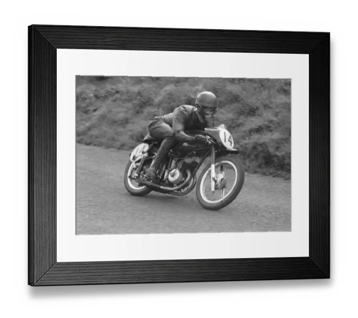 Framed Print : John Grace (Montesa) 1954 Ultra Lightweight Ulster Grand Prix Framed Print : John Grace (Montesa) 1954 Ultra Lightweight Ulster Grand Prix