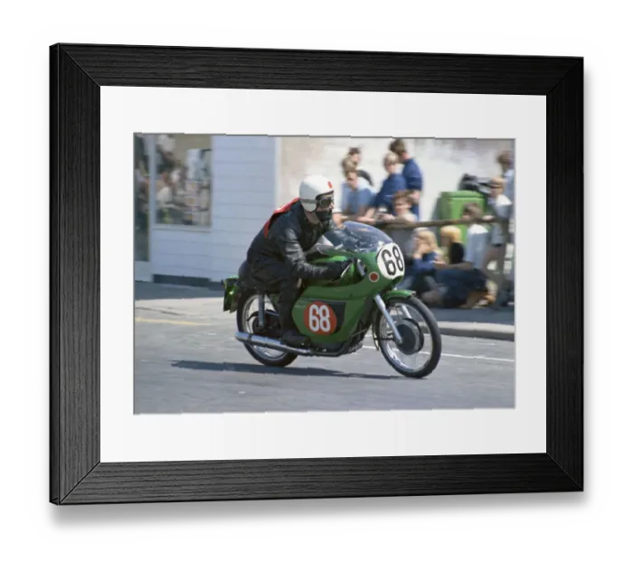 Framed Print : Mike Rogers (Ducati) 1969 Production TT Framed Print : Mike Rogers (Ducati) 1969 Production TT