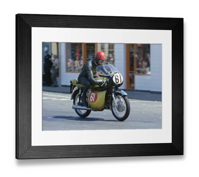 Framed Print : John Williams (Honda) 1969 Production TT Framed Print : John Williams (Honda) 1969 Production TT