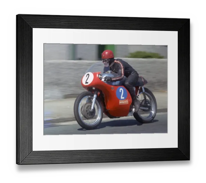 Framed Print : Barry Randle (Norton) 1969 Junior TT Framed Print : Barry Randle (Norton) 1969 Junior TT