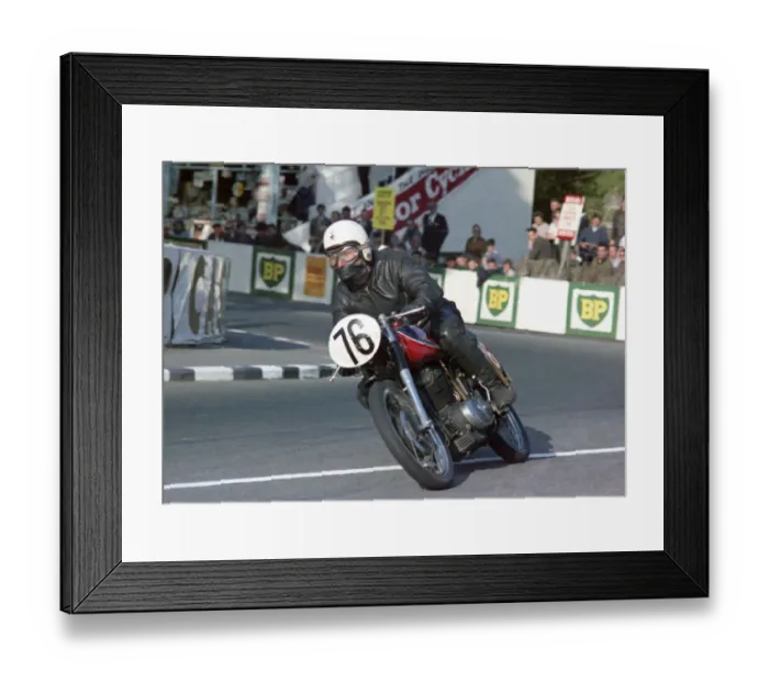 Framed Print : Mike Rogers (Ducati) 1967 Production TT Framed Print : Mike Rogers (Ducati) 1967 Production TT