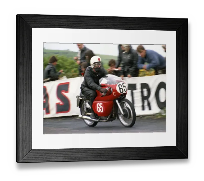 Framed Print : Mike Rogers (Ducati) 1968 Production TT Framed Print : Mike Rogers (Ducati) 1968 Production TT