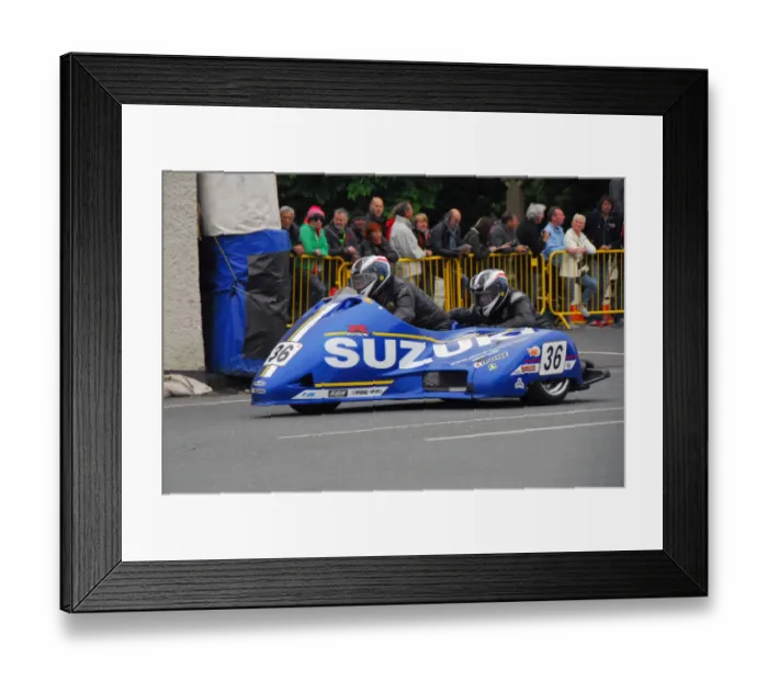 Framed Print : Franck Barbier & Goulven Crochemore (Baker Suzuki) 2017 Sidecar TT Framed Print : Franck Barbier & Goulven Crochemore (Baker Suzuki) 2017 Sidecar TT