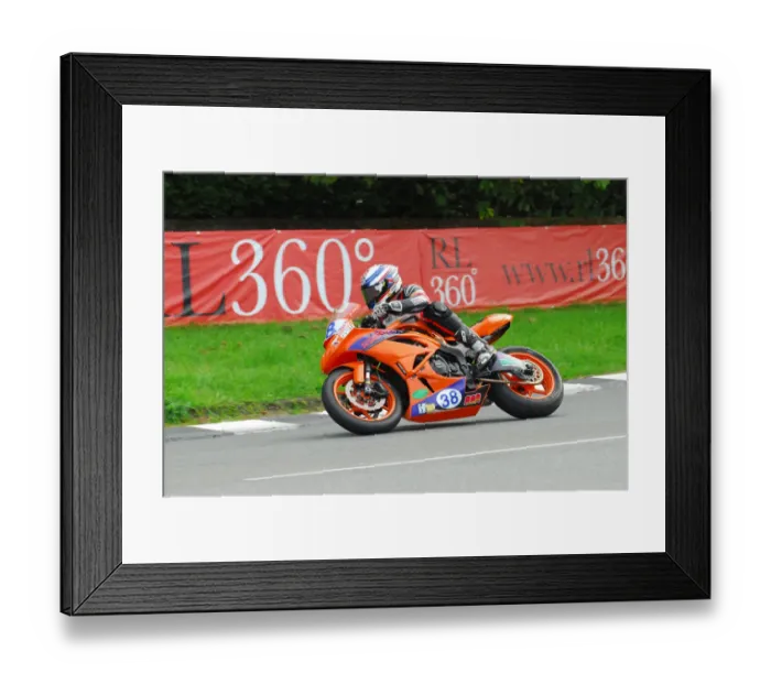 Framed Print : Craig Neve (Kawasaki) 2017 Supersport TT Framed Print : Craig Neve (Kawasaki) 2017 Supersport TT