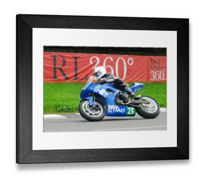 Framed Print : John Barton (Kawasaki) 2017 Lightweight TT Framed Print : John Barton (Kawasaki) 2017 Lightweight TT