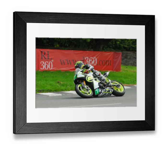 Framed Print : Gary Johnson (CF Moto) 2017 Lightweight TT Framed Print : Gary Johnson (CF Moto) 2017 Lightweight TT