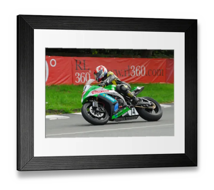 Framed Print : Anthony Redmond (Kawasaki) 2017 Superbike TT Framed Print : Anthony Redmond (Kawasaki) 2017 Superbike TT