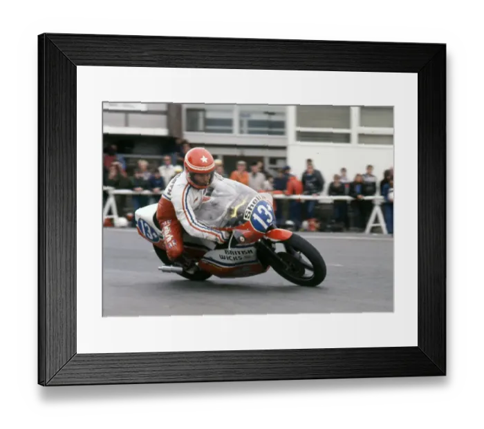 Framed Print : Neil Tuxworth (British Wicks) 1983 350cc TT Framed Print : Neil Tuxworth (British Wicks) 1983 350cc TT