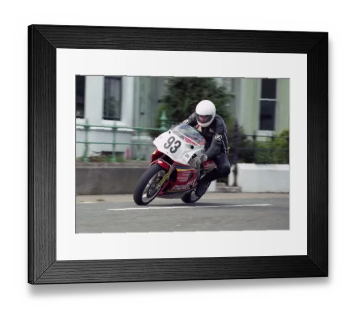 Framed Print : Chris Crew (Honda) 1990 Formula One TT Framed Print : Chris Crew (Honda) 1990 Formula One TT
