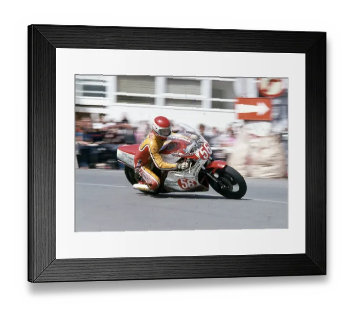 Framed Print : Phil Nichols (Suzuki) 1983 Formula One TT Framed Print : Phil Nichols (Suzuki) 1983 Formula One TT