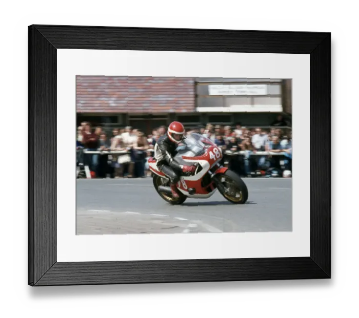 Framed Print : Roy Jeffreys (Kawasaki) 1983 Formula One TT Framed Print : Roy Jeffreys (Kawasaki) 1983 Formula One TT