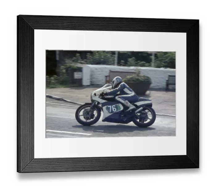 Framed Print : Clive Powis (Maxton Yamaha) 1983 Junior Manx Grand Prix Framed Print : Clive Powis (Maxton Yamaha) 1983 Junior Manx Grand Prix