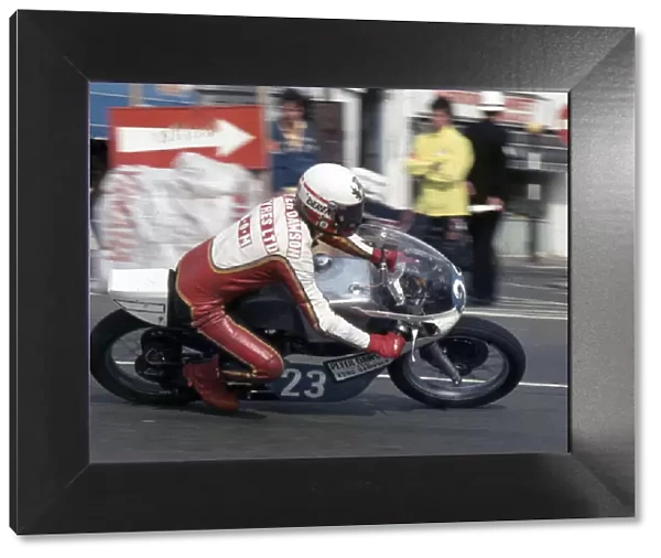 Derek Allan (Yamaha) 1983 Junior Manx Grand Prix