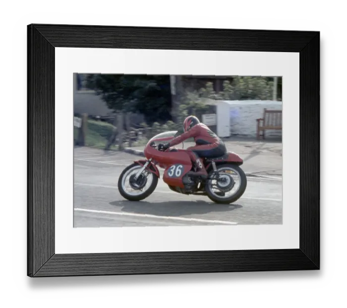 Framed Print : Dave Dock (Aermacchi) 1983 Junior Manx Grand Prix Framed Print : Dave Dock (Aermacchi) 1983 Junior Manx Grand Prix