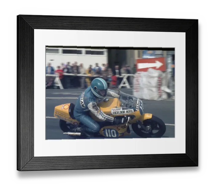 Framed Print : Keith Trubshaw (Yamaha) 1983 Junior Manx Grand Prix Framed Print : Keith Trubshaw (Yamaha) 1983 Junior Manx Grand Prix