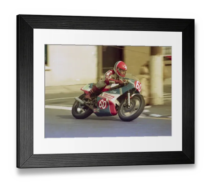 Framed Print : John Neate (Yamaha) 1983 Newcomers Manx Grand Prix Framed Print : John Neate (Yamaha) 1983 Newcomers Manx Grand Prix
