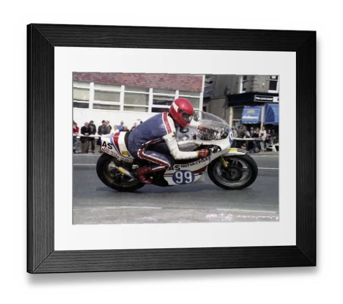 Framed Print : Brian Bownrigg (Yamaha) 1983 Junior Manx Grand Prix Framed Print : Brian Bownrigg (Yamaha) 1983 Junior Manx Grand Prix