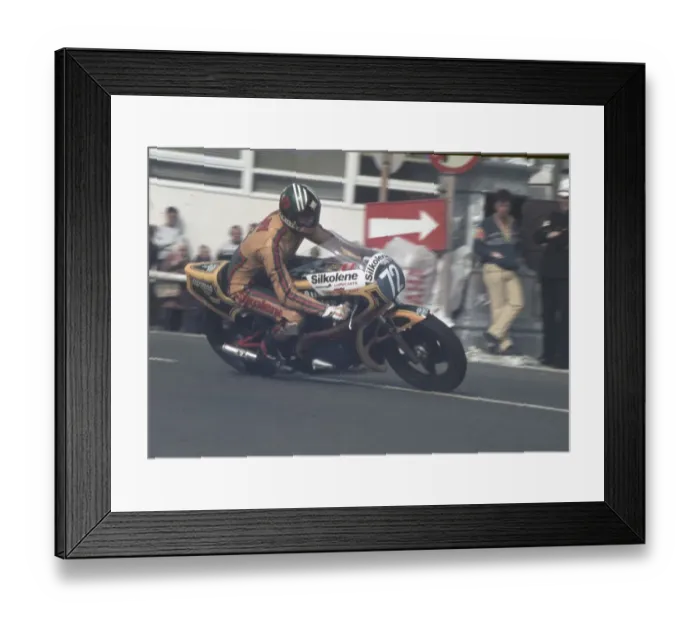 Framed Print : Barry Clay (Yamaha) 1983 Junior Manx Grand Prix Framed Print : Barry Clay (Yamaha) 1983 Junior Manx Grand Prix