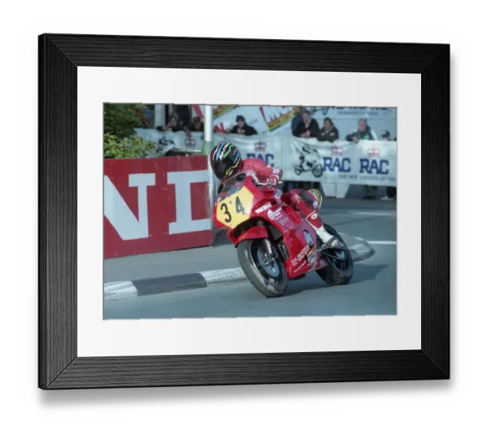Framed Print : Ashley Law (Honda) 1993 Supersport 600 TT Framed Print : Ashley Law (Honda) 1993 Supersport 600 TT