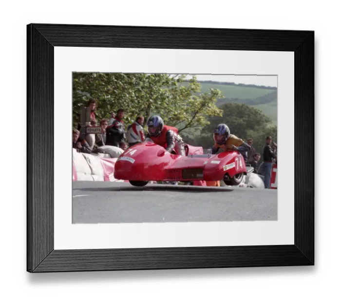 Framed Print : Thomas Pearce & Rod Pearce (Yamaha) 1993 Sidecar TT Framed Print : Thomas Pearce & Rod Pearce (Yamaha) 1993 Sidecar TT