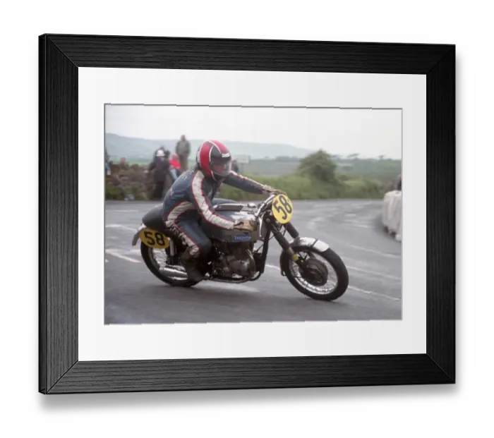 Framed Print : Stuart Noon (Triumph) 1993 Classic TT Framed Print : Stuart Noon (Triumph) 1993 Classic TT