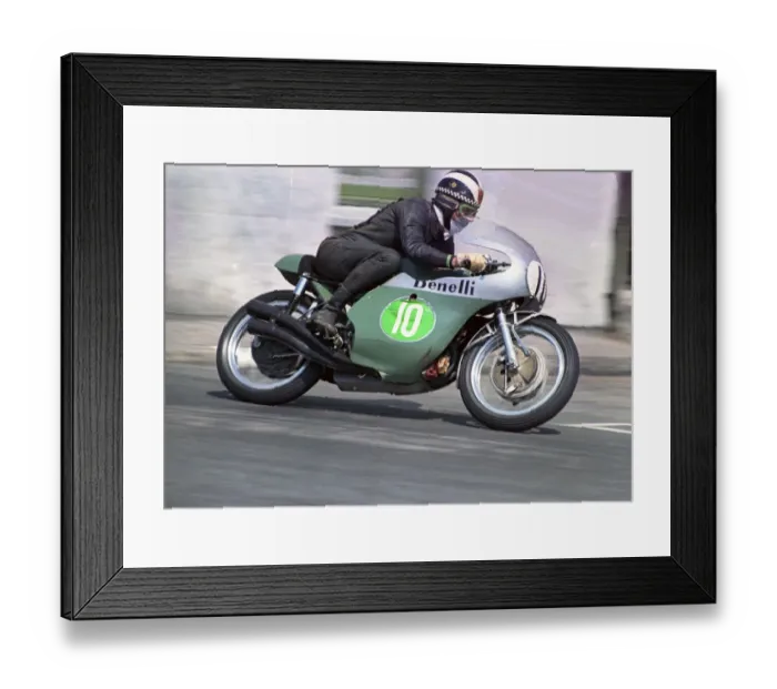 Framed Print : Phil Read (Benelli) 1969 Lightweight TT Framed Print : Phil Read (Benelli) 1969 Lightweight TT