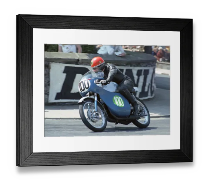 Framed Print : Bill Robertson (Suzuki) 1969 Lightweight TT Framed Print : Bill Robertson (Suzuki) 1969 Lightweight TT