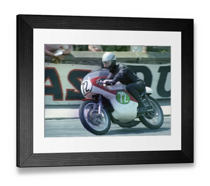 Framed Print : Jean Louis Pasquier (Bultaco) 1969 Lightweight TT Framed Print : Jean Louis Pasquier (Bultaco) 1969 Lightweight TT
