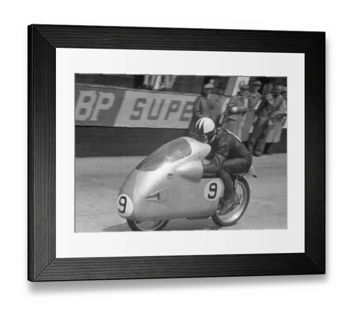 Framed Print : Cecil Sandford (Mondial) 1956 Ultra Lightweight TT Framed Print : Cecil Sandford (Mondial) 1956 Ultra Lightweight TT