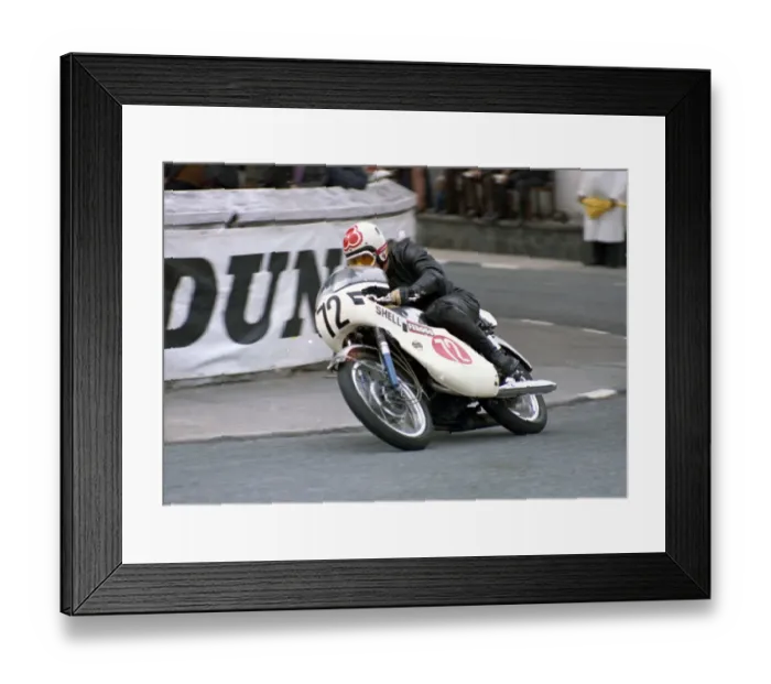 Framed Print : Lindsay Porter (Suzuki) 1971 Production TT Framed Print : Lindsay Porter (Suzuki) 1971 Production TT