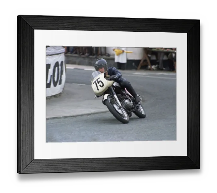 Framed Print : Mal Kirwan (Bultaco) 1971 Production TT Framed Print : Mal Kirwan (Bultaco) 1971 Production TT