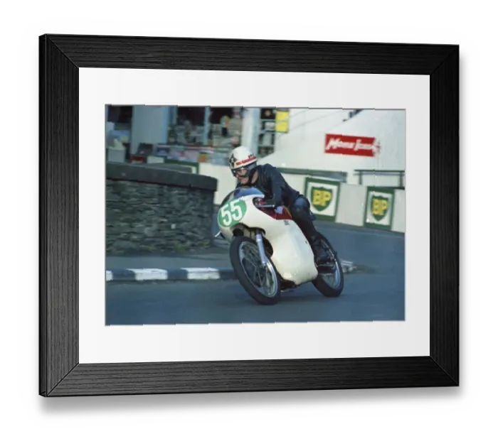 Framed Print : Gerry Borland (JD Spl) 1967 Lightweight Manx Grand Prix Framed Print : Gerry Borland (JD Spl) 1967 Lightweight Manx Grand Prix